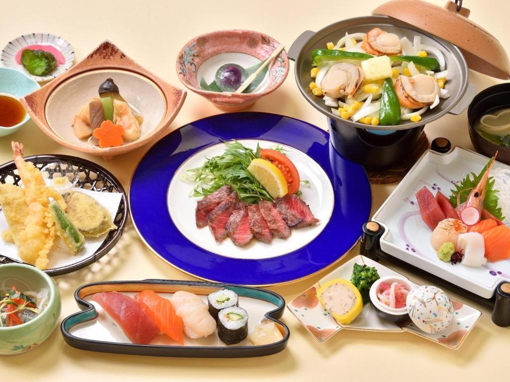 Hokkaido Futomi Meisen Manyo No Yu Ishikari Exterior photo